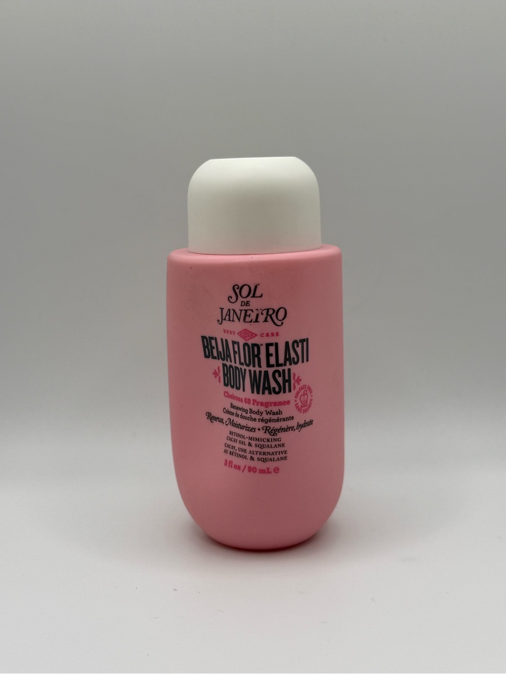Sol de Janeiro Beija Flor Elasti-Cream & Body Wash Set + Pink Pouch - Picture 2 of 6